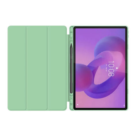 Калъф за Lenovo Idea Tab Pro 12.7" TB-373, Tech-Protect Trifold Slim Pen Case, Зелен (2)