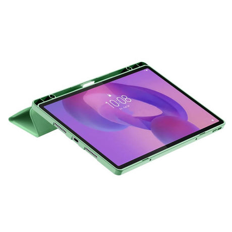 Калъф за Lenovo Idea Tab Pro 12.7" TB-373, Tech-Protect Trifold Slim Pen Case, Зелен (4)