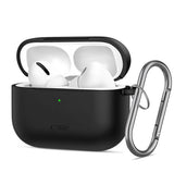Калъф за Слушалки за Apple AirPods Pro 3, Tech-Protect Silicone Case, Черен