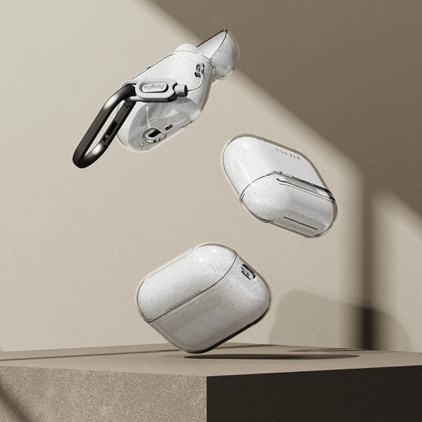 Калъф за Apple Airpods Pro 3, Ringke Air Glitter Case, Прозрачен (2)