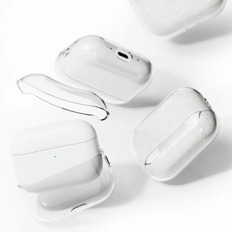 Калъф за Apple Airpods Pro 3, Ringke Air Glitter Case, Прозрачен (3)