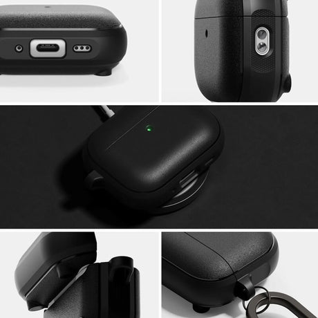 Калъф за Apple AirPods Pro 3, Ringke Onyx Magnetic Case, Черен (3)