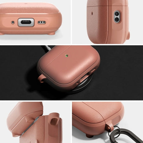 Калъф за Apple AirPods Pro 3, Ringke Onyx Magnetic Case, Розов (3)