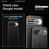 Протектор за Камерата на Google Pixel 10 Pro XL, Spigen EZ Fit Cam Glass 2бр., Прозрачен (10)