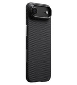 Magsafe Калъф за iPhone Air, Pitaka Edge Black-Gray Case, Черен