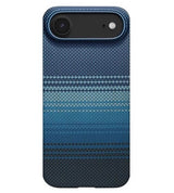 Magsafe Калъф за iPhone Air, Pitaka Edge Moonrise Case, Син (2)