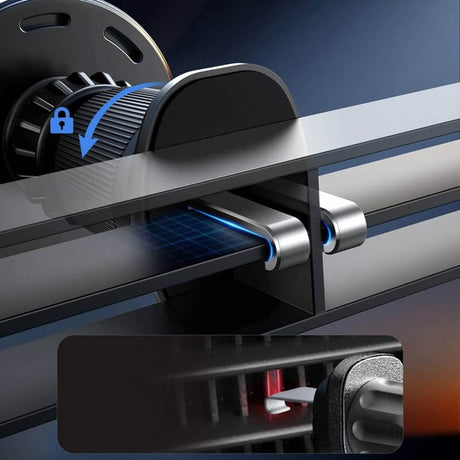Безжично Зарядно за Кола, Joyroom MagSafe Car Charger Vent/Dash 15w, Черен (4)