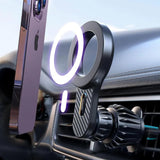 Magsafe Стойка за Кола, Joyroom Car Mount AirVent, Черен (2)