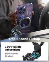 Magsafe Стойка за Кола, Joyroom Car Mount AirVent, Черен (3)