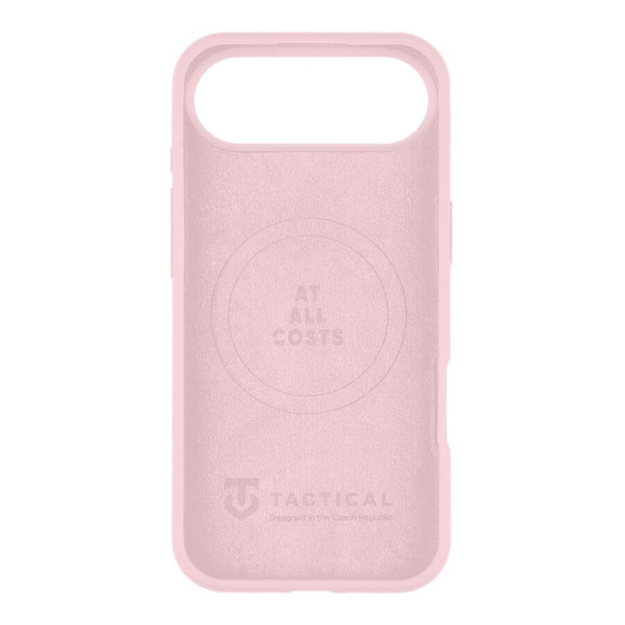 Magsafe Силиконов Калъф за iPhone Air, Tactical MagForce Velvet Smoothie Case, Розов (4)