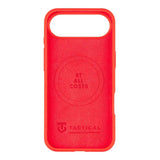 Magsafe Силиконов Калъф за iPhone Air, Tactical MagForce Velvet Smoothie Case, Червен (4)