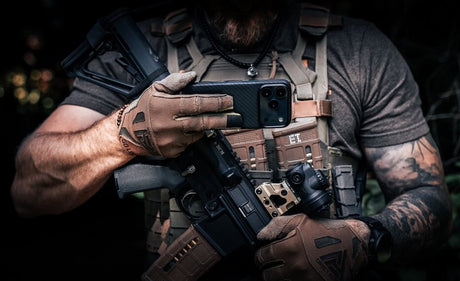 Magsafe Кевларен Калъф за iPhone Air, Tactical MagForce Aramid Case, Черен (5)
