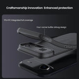 Калъф с Плъзгач за Камера за iPhone Air, Nillkin CamShield Pro Case, Черен (4)