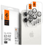 Протектор за Камерата на iPhone 17 Pro, Spigen EZ Fit Optik Pro Glass tR 2бр., Сив