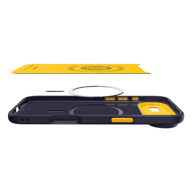Magsafe Калъф за iPhone Air, Spigen Nano Pop Case, Син (7)