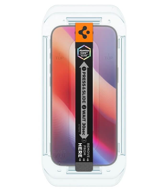 Стъклен Протектор за iPhone Air, Spigen EZ Fit Glass 2бр., Прозрачен (3)
