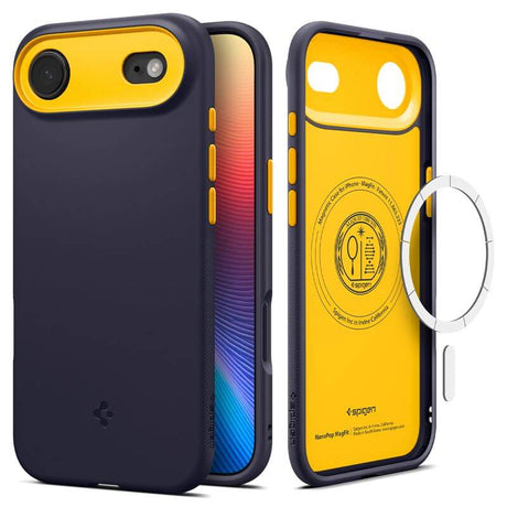 Magsafe Калъф за iPhone Air, Spigen Nano Pop Case, Син (3)