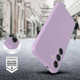 Силиконов Калъф за Samsung S25 FE, Tech-Protect Icon Soft Case, Лилав (4)
