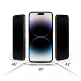 Затъмняващ Протектор за Samsung S25 FE, Tech-Protect Privacy Spy+ Glass 2бр., Черен (2)