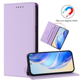 Кожен Калъф с Джобове за Xiaomi 15T Pro, Rfid Wallet Case, Лилав (6)