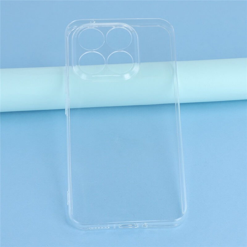 Силиконов Калъф за Xiaomi 15T, Slim Transperant Case, Прозрачен (2)