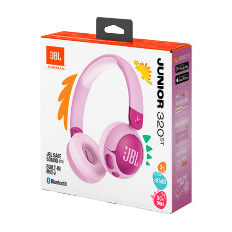 Детски Безжични Слушалки, JBL JR320BT Junior, Лилав (6)
