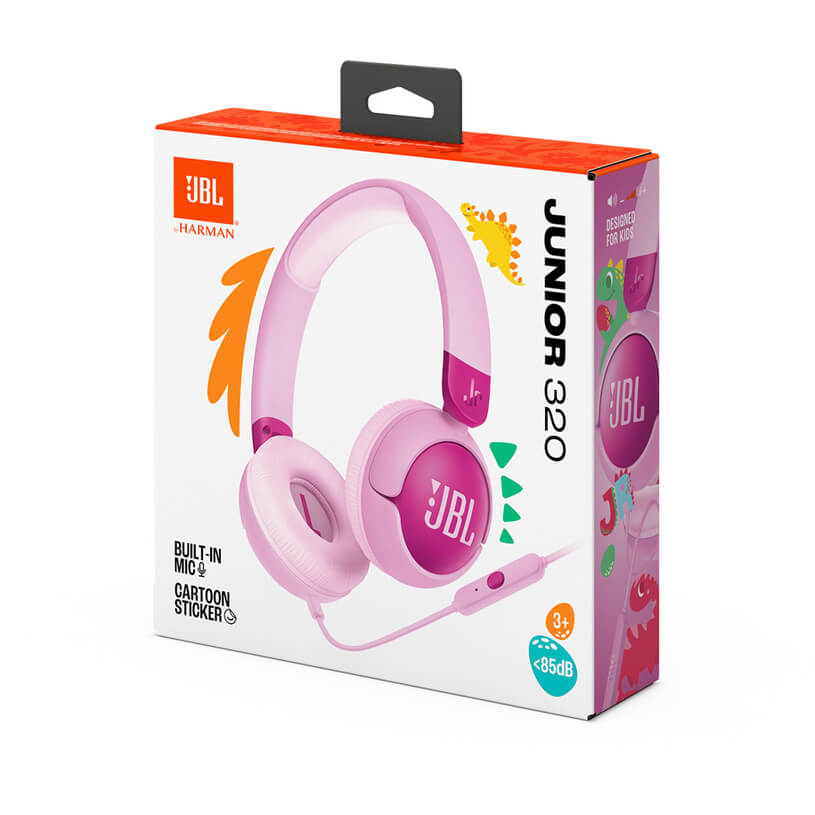 Детски Слушалки, JBL JR320 Junior Jack 3.5mm, Лилав (7)