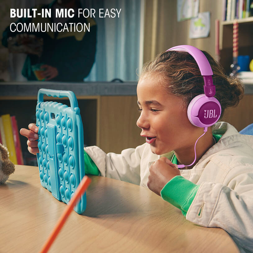 Детски Слушалки, JBL JR320 Junior Jack 3.5mm, Лилав (6)