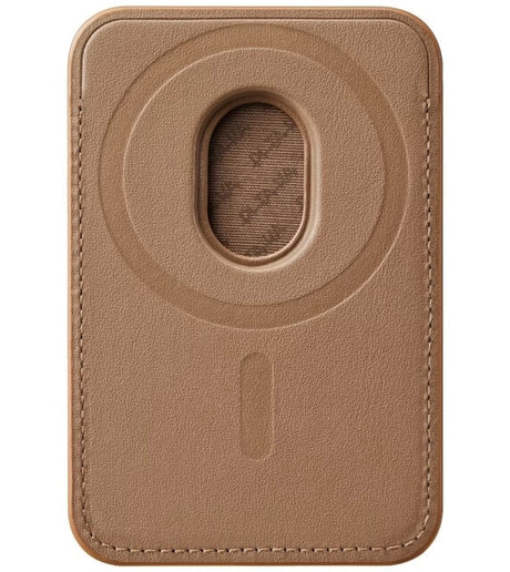 Magsafe Карбонов Калъф за Карти, Pitaka Magnetic Woven Wallet Sunset, Кафяв (3)