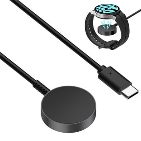 Бързо Зарядно за Samsung Watch 6/ 5/ 4, Wireless Charger, Черен