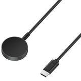 Бързо Зарядно за Samsung Watch 6/ 5/ 4, Wireless Charger, Черен (7)