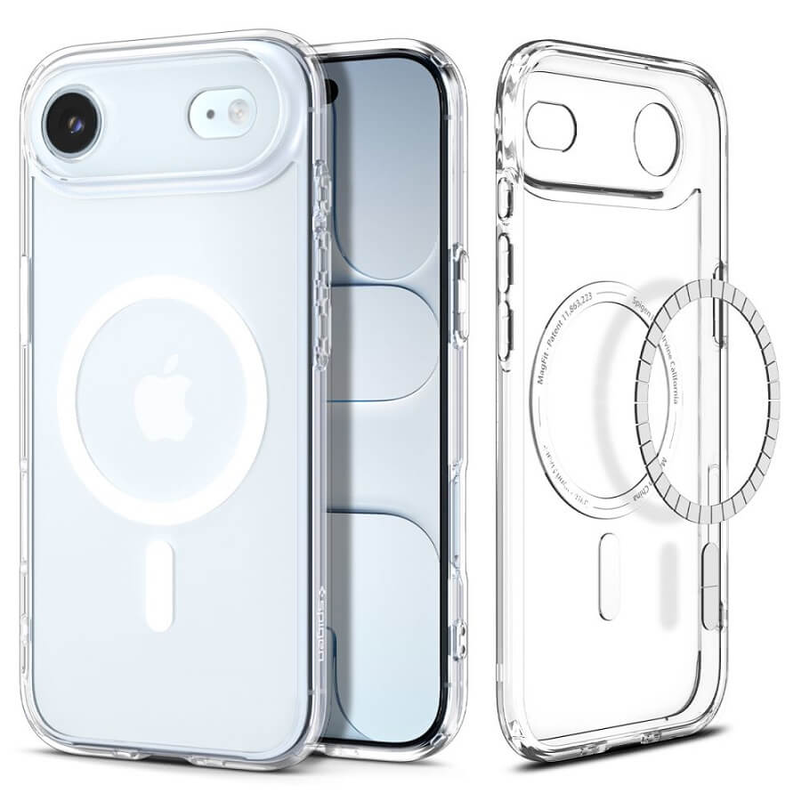 Magsafe Калъф за iPhone Air, Spigen Ultra Hybrid Case, Прозрачен (7)