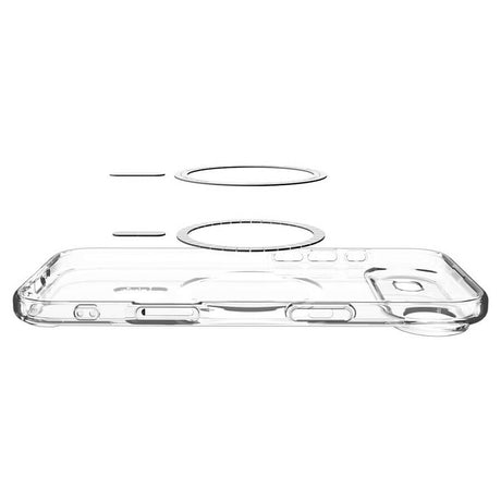 Magsafe Калъф за iPhone Air, Spigen Ultra Hybrid Case, Прозрачен (6)