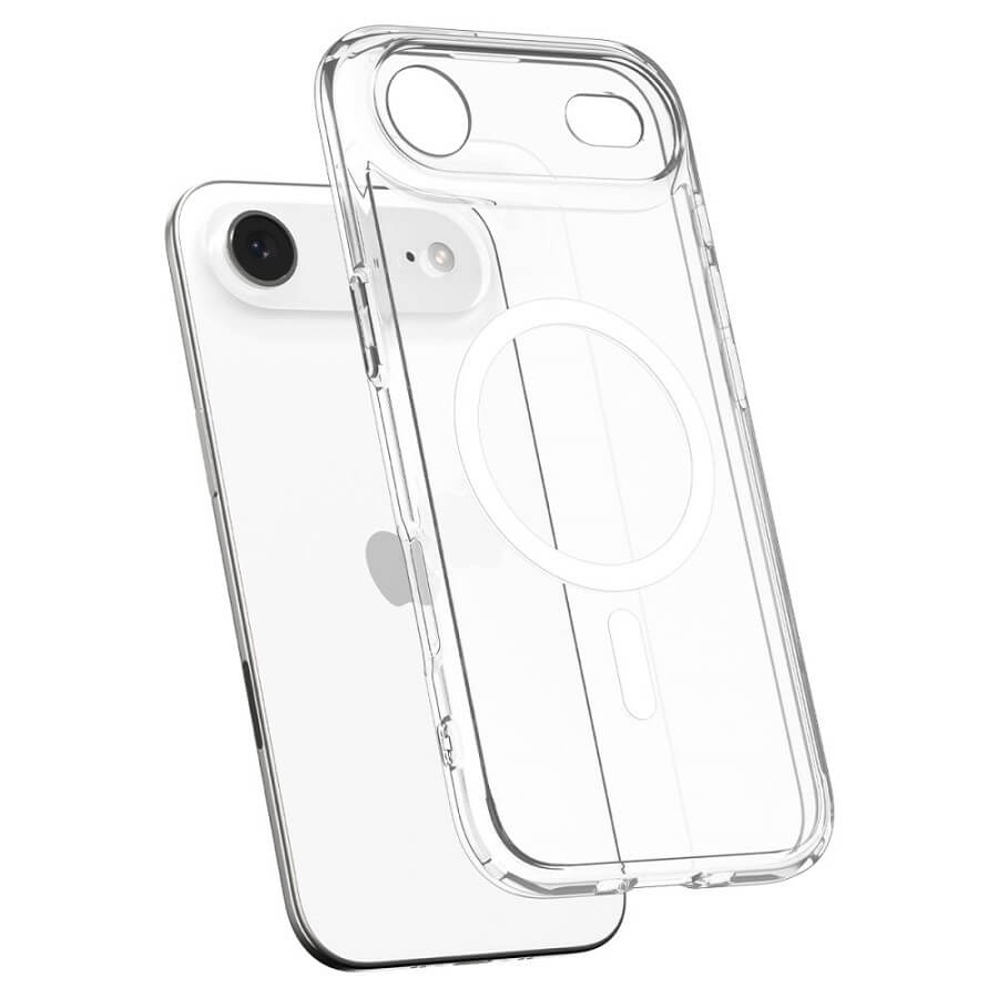 Magsafe Калъф за iPhone Air, Spigen Ultra Hybrid Case, Прозрачен (4)