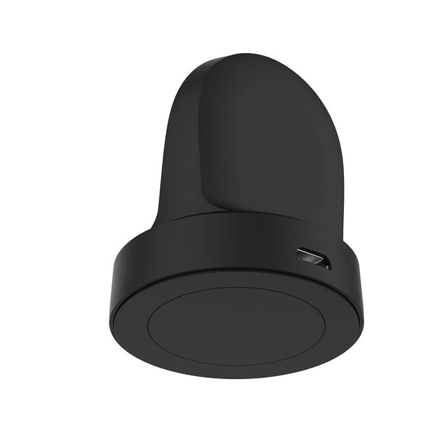 Зарядно за Samsung Watch 5/ 4/ 3/ Active, Wireless Charger, Черен (6)