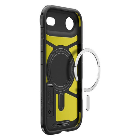 MagSafe Противоударен Калъф за iPhone Air, Spigen Tough Armor T Case, Черен (7)