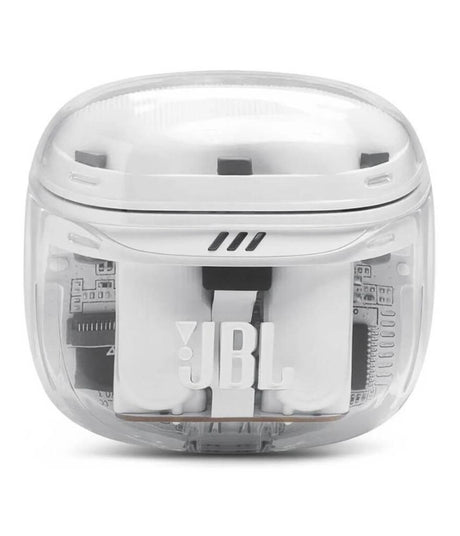 Безжични Слушалки, JBL Tune Flex 2 Ghost Edition, Бял (4)