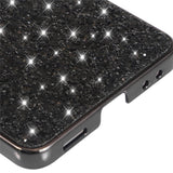 Калъф с Блестяща Декорация за Samsung Z Flip 7, Glitter Case, Черен (5)