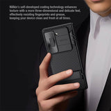 Противоударен Калъф за Samsung Z Fold 6, Nillkin CamShield Stand Case, Черен (8)