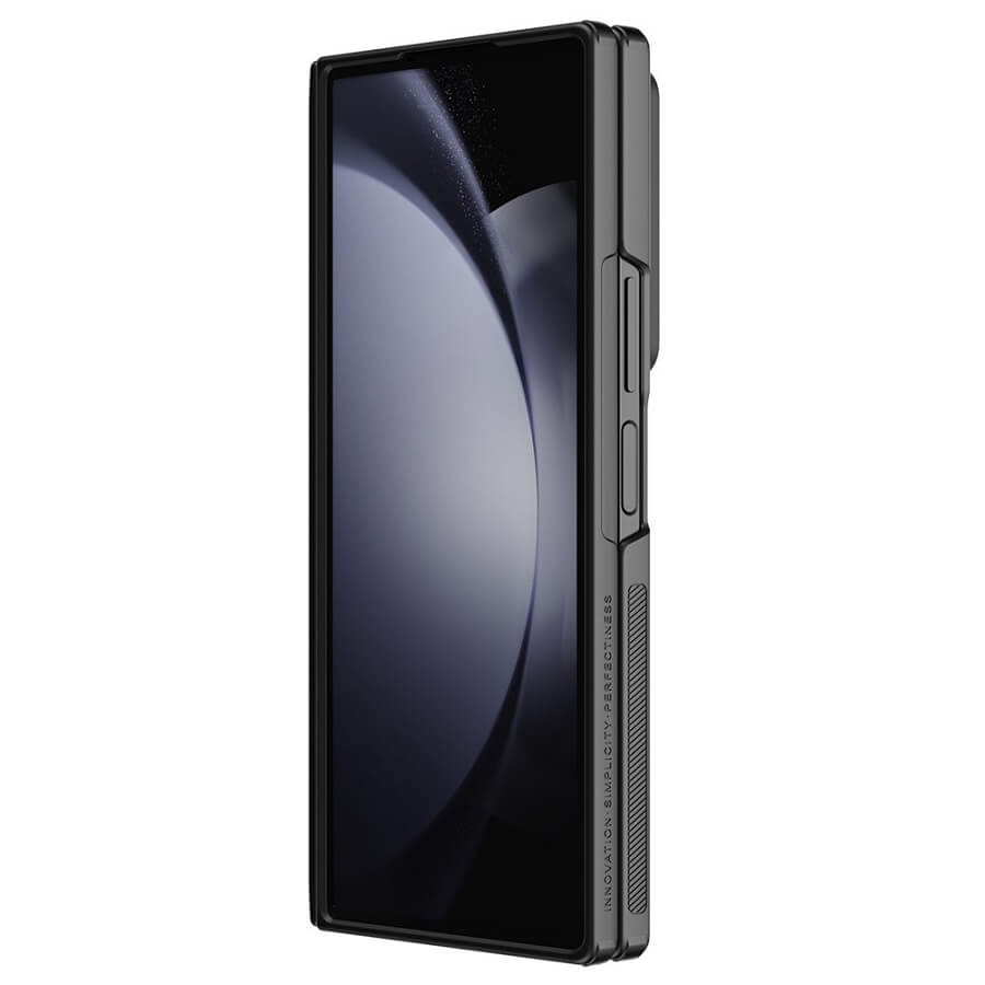 Противоударен Калъф за Samsung Z Fold 6, Nillkin CamShield Stand Case, Черен (4)