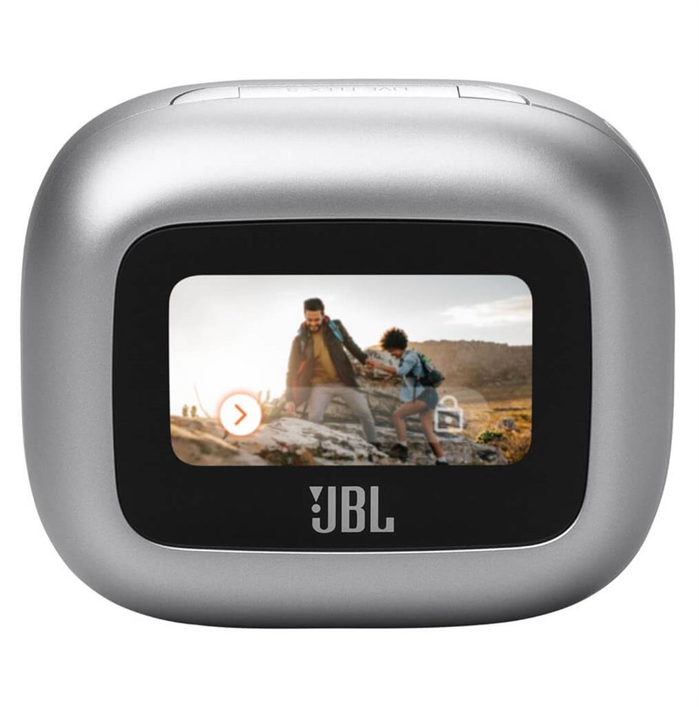 Безжични Слушалки, JBL Live Flex 3, Сребрист (2)