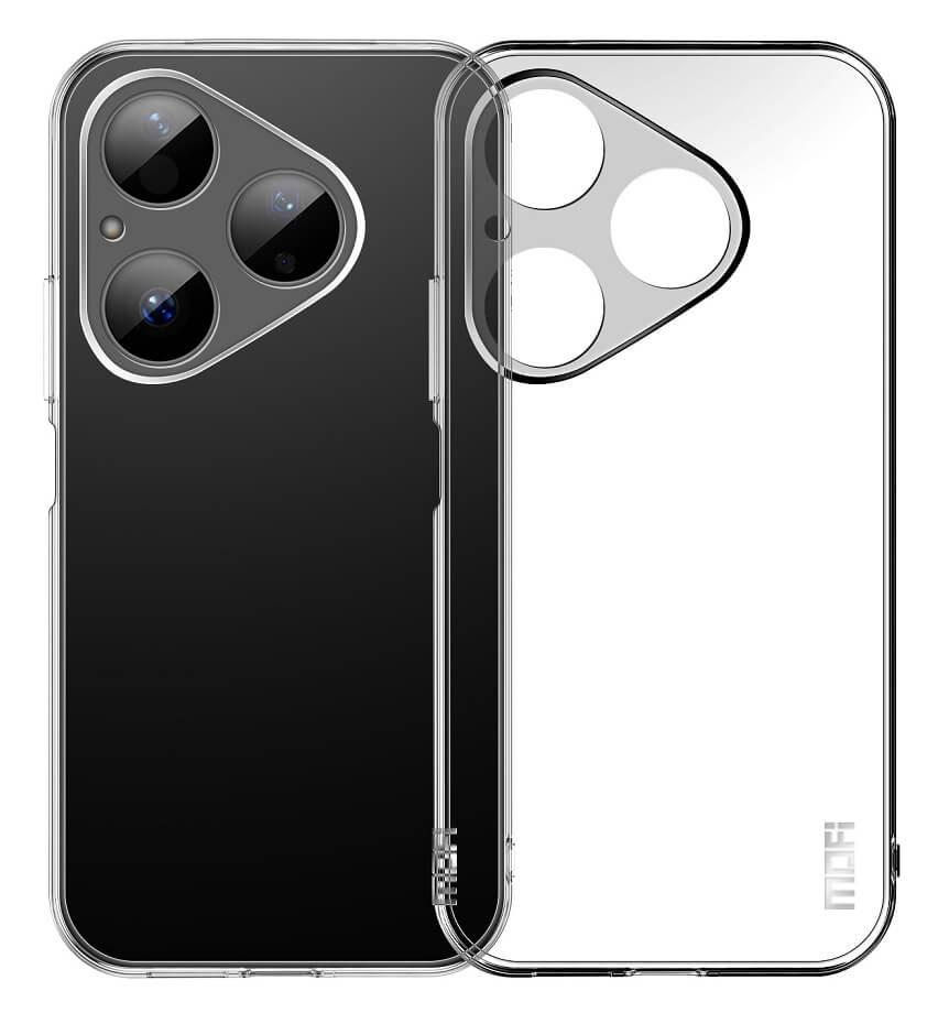Силиконов Калъф за Huawei Pura 80, Slim Transperant Case, Прозрачен