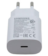 Оригинално Зарядно Samsung 25W 220v Super Fast Charger с USB-C Кабел Ep-Ta800xwe, Бял (Bulk) (4)