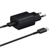 Оригинално Зарядно Samsung 25W 220v Super Fast Charger с USB-C Кабел Ep-Ta800xbe, Черен (Bulk) (3)