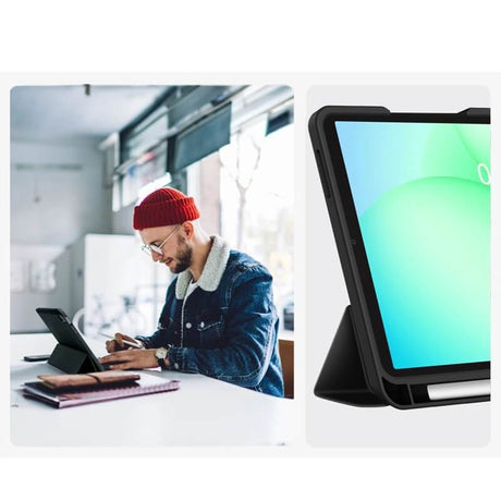 Калъф за Samsung Tab A11 Plus/ A9 Plus 11", Tech-Protect SC Pen Case, Черен (7)