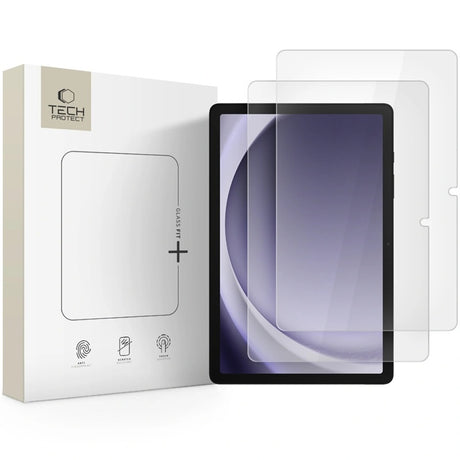 Стъклен Протектор за Samsung Tab A11 Plus/ A9 Plus 11", Tech-Protect Fit+ Glass 2бр., Прозрачен