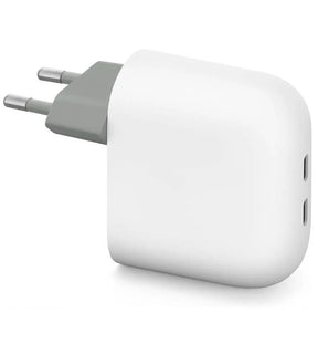 Оригинално Зарядно Google Pixel 67W 2xUSB-C GA09856, Бял
