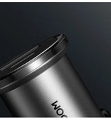 Зарядно за Кола USB-C/A, Joyroom 45W Mini Charger PD-QC3.0, Сив (5)