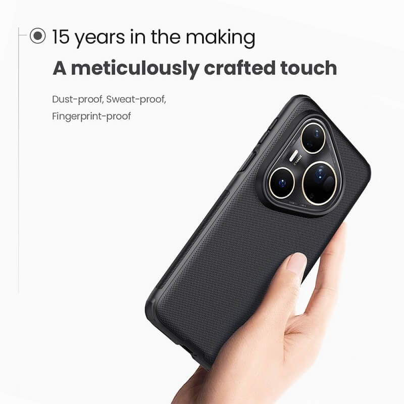 Magsafe Калъф за Huawei Pura 80 Ultra, Nillkin Super Frosted Pro Case, Черен (9)