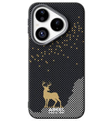 Magsafe Кожен Калъф за Huawei Pura 80, Abeel Ultra-Slim Case, Черен (2)